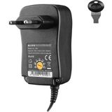 SL-129C 3V/4,5V/5V/6V/7,5V/9V/12V 2A 24W (5.5 * 2.1) 8 Uçlu Adaptör