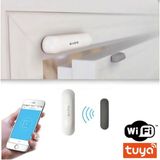SL-EG01 Kablosuz Kapı ve Pencere Manyetik Sensörü Wi-Fi Telefon Tuya Destekli Kapı Sensörü - 1 Adet - Çok Renkli