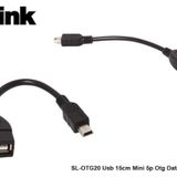 SL-OTG20 15cm Usb Mini 5p Otg Data Kablosu
