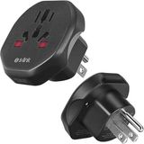 SL-WL05 Universal - Amerikan Tipine Çevirici Priz Adaptör Fiş - Antrasit