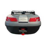 Sl45 Full 45 Litre Gri Bagaj Ve Sırt Dayamalı Motosiklet Arka Çanta Renkli