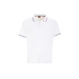 Slam A108001S00_DECK Beyaz Polo Yaka Regular Fit Erkek T-Shirt
