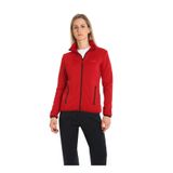 Slam A907001S00_ACT Kırmızı Dik Yaka Regular Fit Polar Kadın Sweatshirt