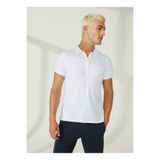 Slam A908003S00_ACT WS TECH PIQUE POLO Beyaz Regular Fit Kadın T-Shirt