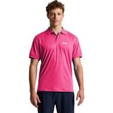Slam Tech Pique Polo Evo Erkek Pembe Tişört - XL