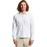 Slam Tech Pique Polo Ls Erkek Beyaz Tişört - XL