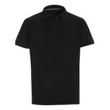 Slam Tech Pique Polo Yaka T-Shirt, L, A108006S01, BLACK INK, Erkek