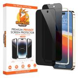 Slapback Privacy Premium Gizlilik Ekran Koruyucu iPhone 14 Pro Max [2'li Paket] [6,7 inç Ekran] Anti-Spy 28 Derece Karartma 9H Sertlik Tam Kaplama Temperli Cam Kolay Kurulum Çerçeve Kılıf Dostu