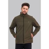 Slazenger 1046 Erkek Softshell Form Mont - Haki - 2XL