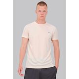 Slazenger 4202 Erkek Açık Bej Bisiklet Yaka T-Shirt – Rahat Kesim Günlük Kullanım