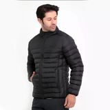 Slazenger 4K Boss Kışlık Fermuarlı Erkek Şişme Mont