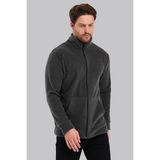 Slazenger 5015 Erkek Antrasit Polar Hırka - Füme - Füme - Antrasit