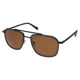 Slazenger 6933.C3 56 mm Polarize Erkek Güneş Gözlüğü, Siyah
