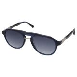 Slazenger 6947.C3 54 Polarize Erkek Güneş Gözlüğü, Mavi, 56 mm