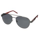 Slazenger 6955.C2 59 mm Polarize Erkek Güneş Gözlüğü, Füme