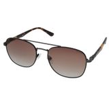 Slazenger 6963.C4 55 mm Polarize Unisex Güneş Gözlüğü, Siyah