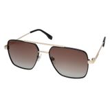 Slazenger 6964.C1 59 mm Polarize Erkek Güneş Gözlüğü, Siyah