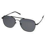 Slazenger 6972.C1 57 mm Polarize Unisex Güneş Gözlüğü, Siyah