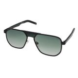 Slazenger 6975.C3 58 mm Polarize Erkek Güneş Gözlüğü, Siyah