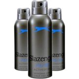 Slazenger Active Sport Erkek Deodorant Sprey Pudrasız 150 ml Ferahlatıcı Etki
