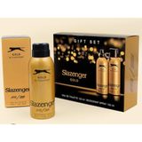 Slazenger Active Sport Gold EDT 125 ml ve Deo Sprey 150 ml Erkek Parfüm Seti