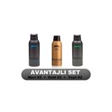 Slazenger ACTİVE SPORT YEŞİL 2 MAVİ 2 GOLD 2 TOPLAM 6 DEODORANT 150 ML
