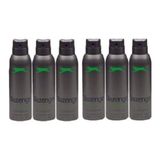 Slazenger Activesport Yeşil Deodorant 6 Adet Pudrasız Unisex Kullanım için Ferahlatıcı - 150 ml
