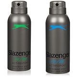 Slazenger Activesport Yeşil Deodorant Spray (150 ml) ve Slazenger Activesport Mavi Deodorant Spray (150 ml)