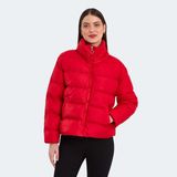 Slazenger BAILEY IN Kadın Şişme Kırmızı Mont & Kaban