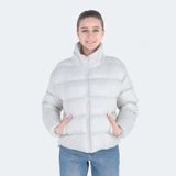 Slazenger BAILEY IN Kadın Şişme Taş Gri Mont & Kaban - Taş - Gri