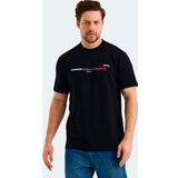 Slazenger Bandıt Erkek Tişört Siyah