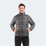 Slazenger BOSS I Erkek Şişme Gri Mont & Kaban - 2XL