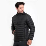 Slazenger BOSS I Erkek Şişme Siyah Mont & Kaban XXL