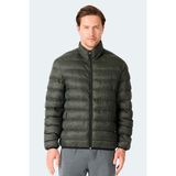 Slazenger BRAUM Erkek Şişme Haki Mont & Kaban - 2XL