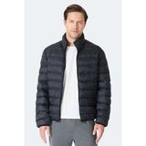 Slazenger BRAUM Erkek Şişme Siyah Mont & Kaban - 2XL