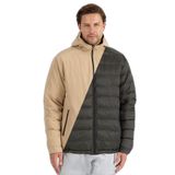 Slazenger BRELIS Erkek Çift Taraflı Bej Mont & Kaban - XL