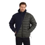 Slazenger BRELIS Erkek Çift Taraflı Lacivert Mont & Kaban