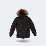 Slazenger Calısto New Unisex Çocuk Mont & Kaban - 9 - 10 Yaş - Siyah