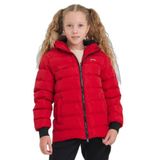 Slazenger CALISTO Unisex Çocuk Kapüşonlu Şişme Kırmızı Mont & Kaban