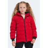 Slazenger Calısto Unisex Çocuk Mont & Kaban Kırmızı