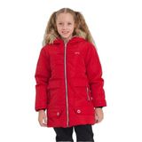 Slazenger CAMELIA Unisex Çocuk Kapüşonlu Kırmızı Mont & Kaban