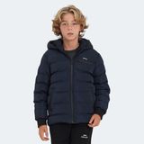 Slazenger CAPTAIN Unisex Çocuk Mont & Kaban Lacivert - 11 - 12 Yaş
