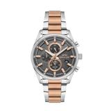 SLAZENGER, ÇELİK KASA, ROSE ÇELİK KORDON, ANTRASİT KADRAN, QUARTZ, MULTİFONKSİYON, 42MM, 5ATM, ERKEK KOL SAATİ, SL.09.2515.2.04