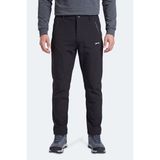 Slazenger Celyon Erkek Içi Polarlı Rüzgar ve Su Geçirmez Softshell Siyah Pantolon