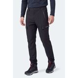 Slazenger Clımax I Erkek Içi Polarlı Rüzgar ve Su Geçirmez Softshell Siyah Pantolon - XXL / Long