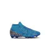 Slazenger Corner Erkek Halı Saha Saks Mavi Futbol Ayakkabısı Çok Renkli