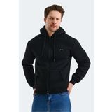 Slazenger CUDI I Erkek Sweatshirt Siyah