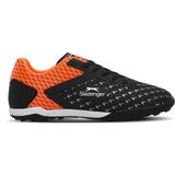 Slazenger CYCLE I HS Unisex Çocuk Halı Saha Siyah / Turuncu Futbol Ayakkabısı - Siyah - Turuncu
