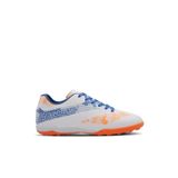 Slazenger CYPRUS Çocuk Halı Saha Beyaz / Saks Mavi Futbol Ayakkabısı