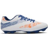 Slazenger CYPRUS KR Erkek Halı Saha Beyaz / Saks Mavi Futbol Ayakkabısı - Beyaz - Mavi